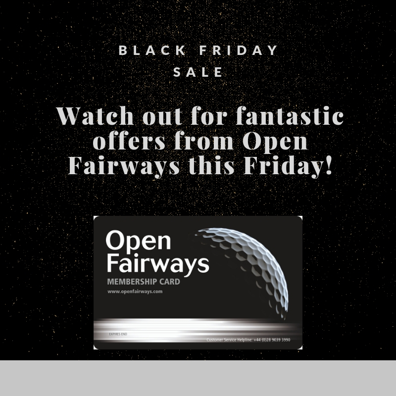 Open Fairways Black Friday Sale 2018