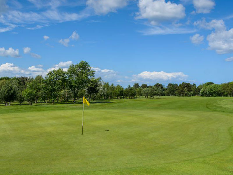 Sun is out for most of us, so dust your clubs and play Blyth Golf Club in Northumberland