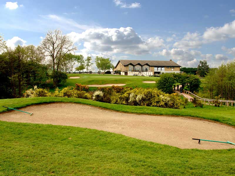 They promise a great game of golf at Moor Allerton Golf Club in West Yorkshire, England