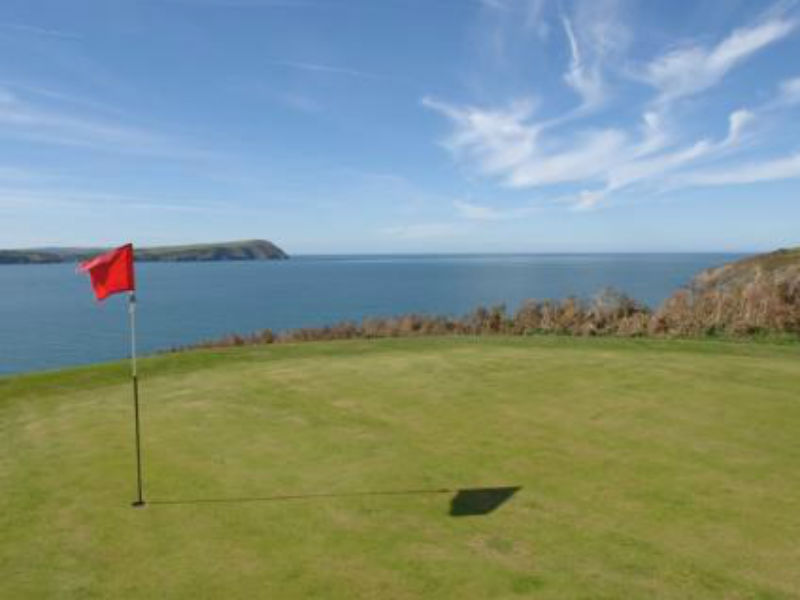 Test your game of golf at Newport Links Golf Club in Pembrokeshire, Wales