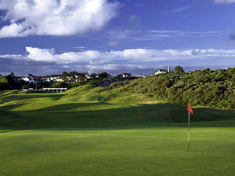 Check out your golf skills at Tenby Golf Club in Pembrokeshire, Wales