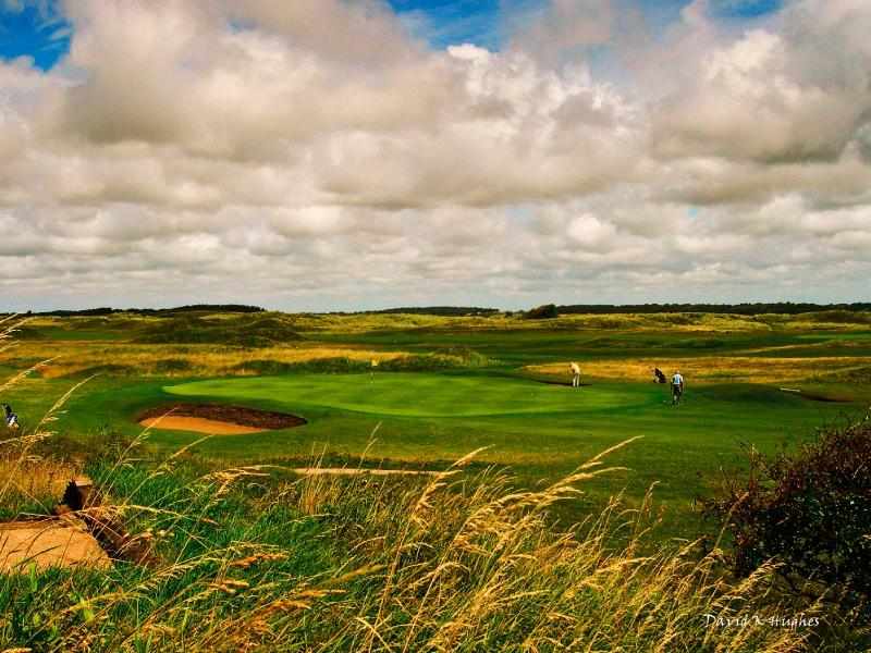 A cracking time for golf at The West Lancashire Golf Club in Merseyside, England